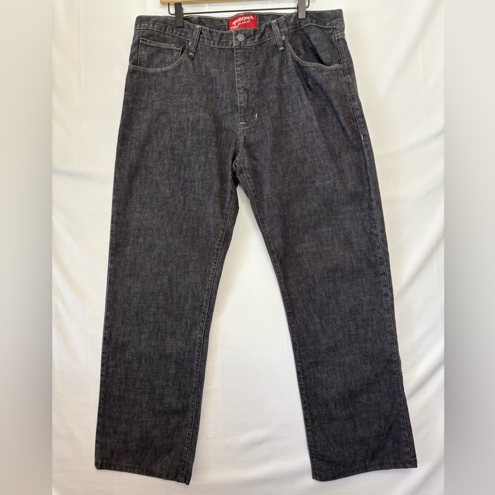 ARIZONA Black Slim Straight Jeans Size 38 x 30
